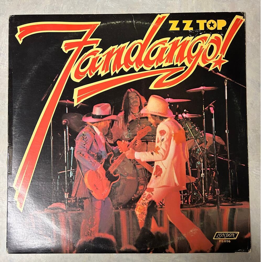 ZZ Top Fandango Vintage Copy Vinyl LP Live and Studio Recordings